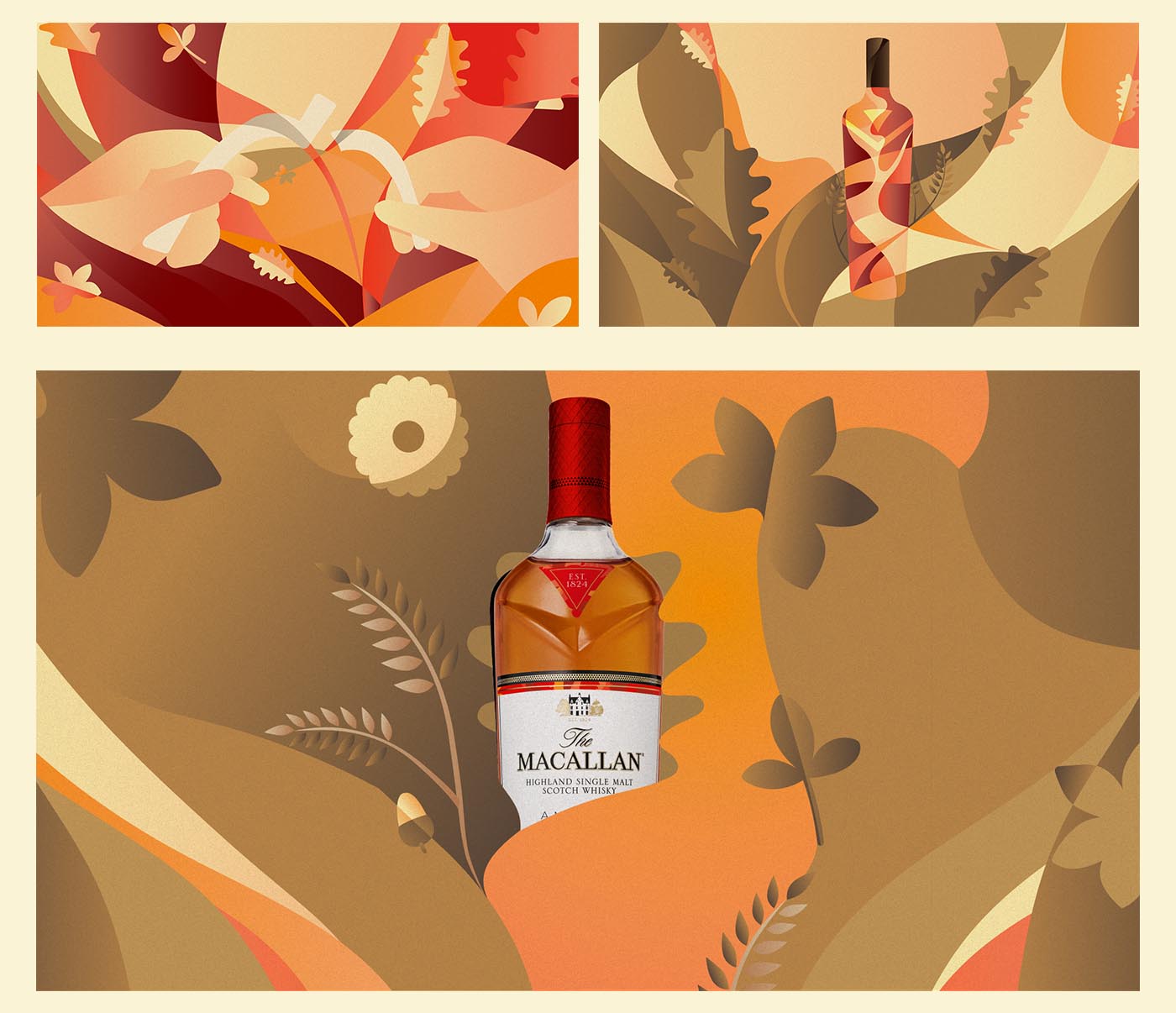 Macallan - thanksgiving ilustrations 02